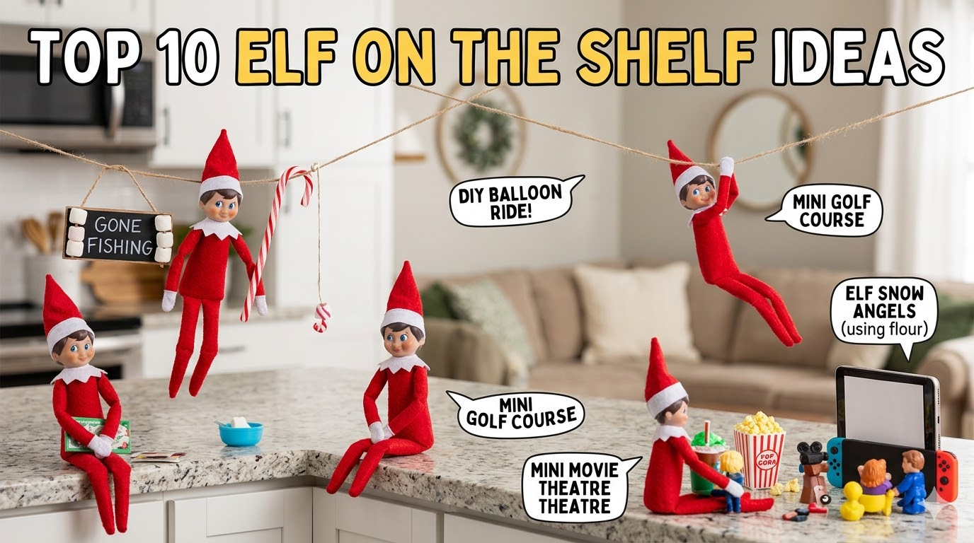 elf on the shelf ideas