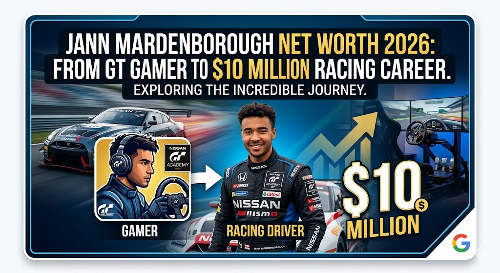 jann mardenborough net worth