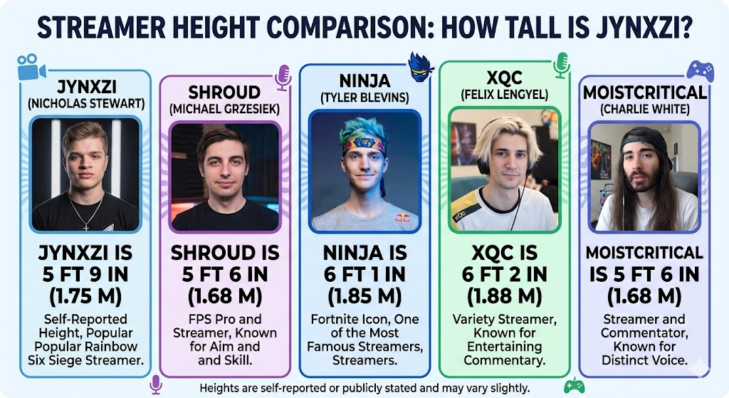 how tall is jynxzi